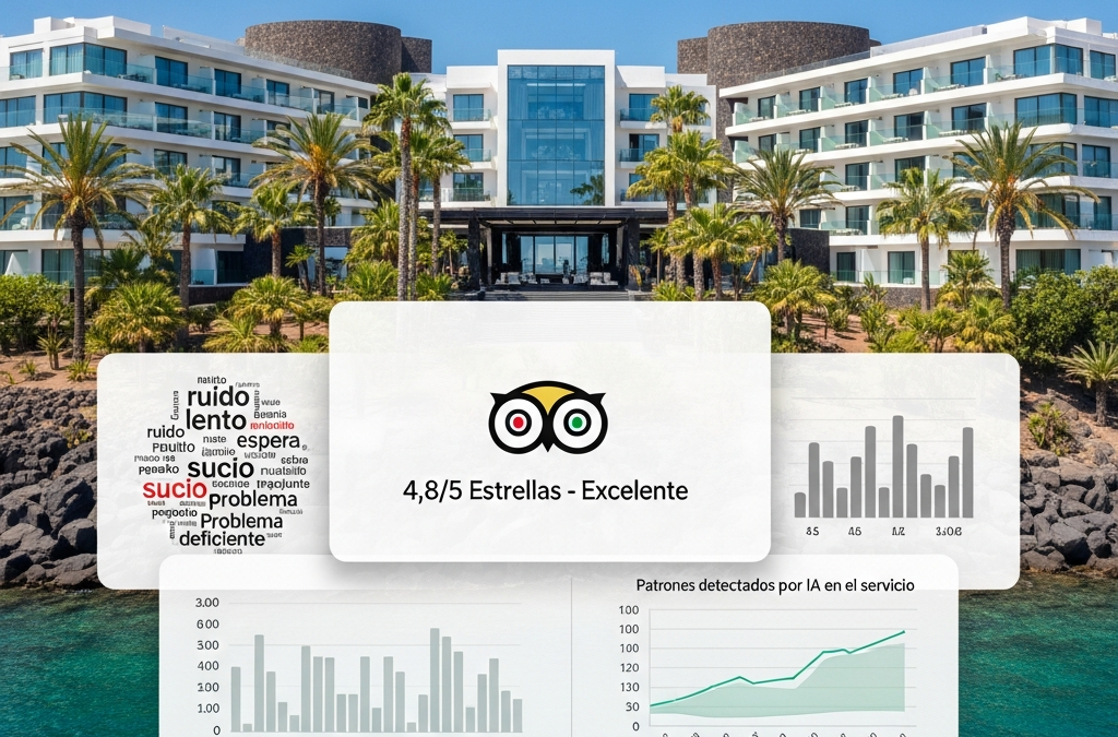 Por qué las puntuaciones de TripAdvisor no cuentan toda la historia (y qué están perdiendo los hoteles canarios)